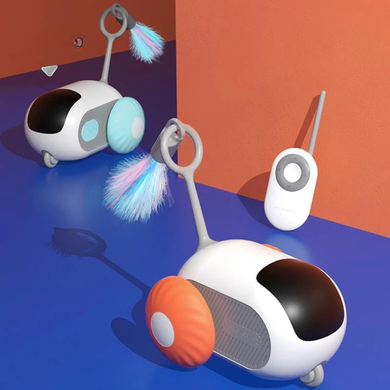 Remote Control Self-Moving Interactive Cat Toy