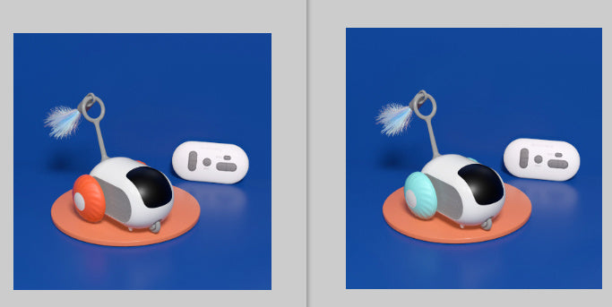Remote Control Self-Moving Interactive Cat Toy