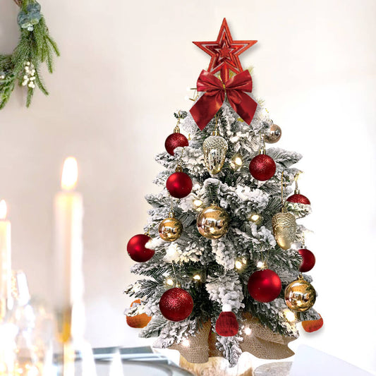 2ft Mini Christmas Tree With Light Artificial Small Tabletop