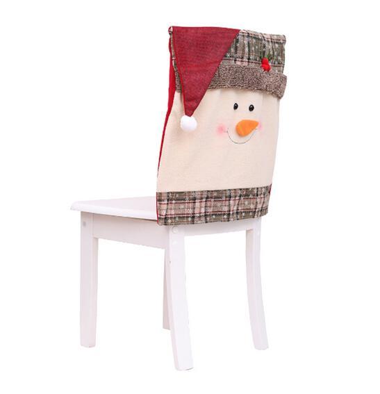 High quality Christmas Chairs Set Christmas goods table decorated