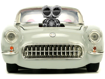 1957 Chevrolet Corvette with Bugs Bunny Figure