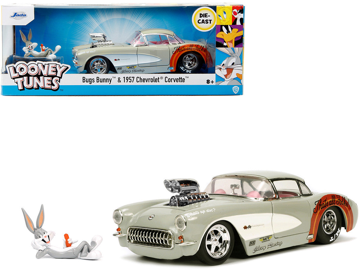 1957 Chevrolet Corvette with Bugs Bunny Figure