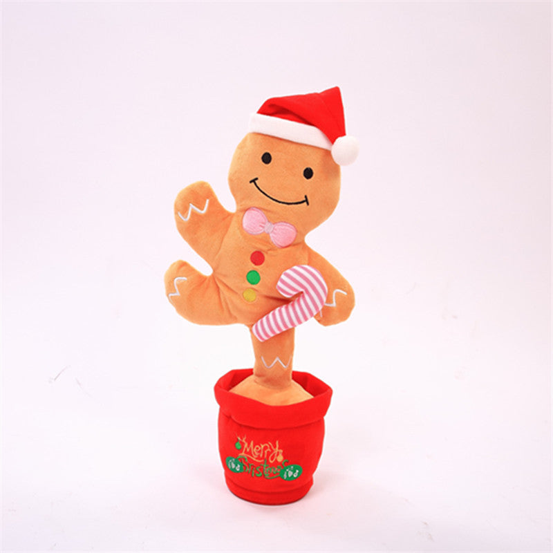 Dancing Christmas Toys Funny Tree Repeat Talking