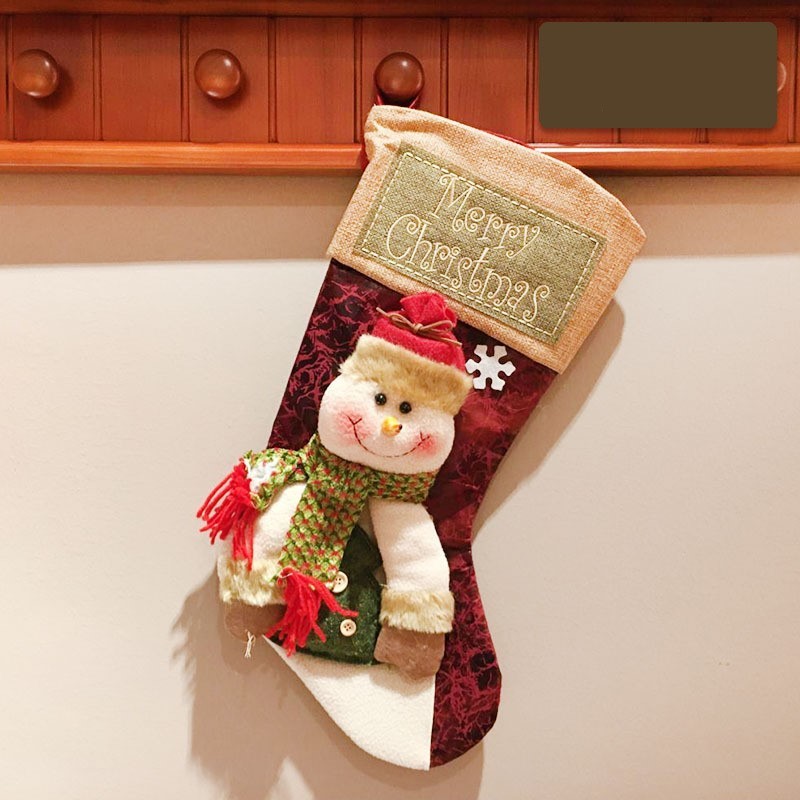 Christmas decoration gift christmas stocking