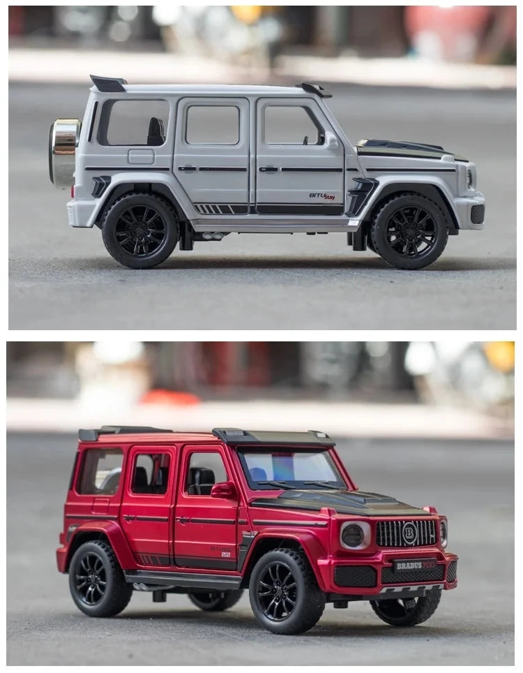 1/32 G700 Alloy Car Model Simulation Toy Diecast Vehicles Off-road SUV With Sound N Light Collectible Kids' Gift 111