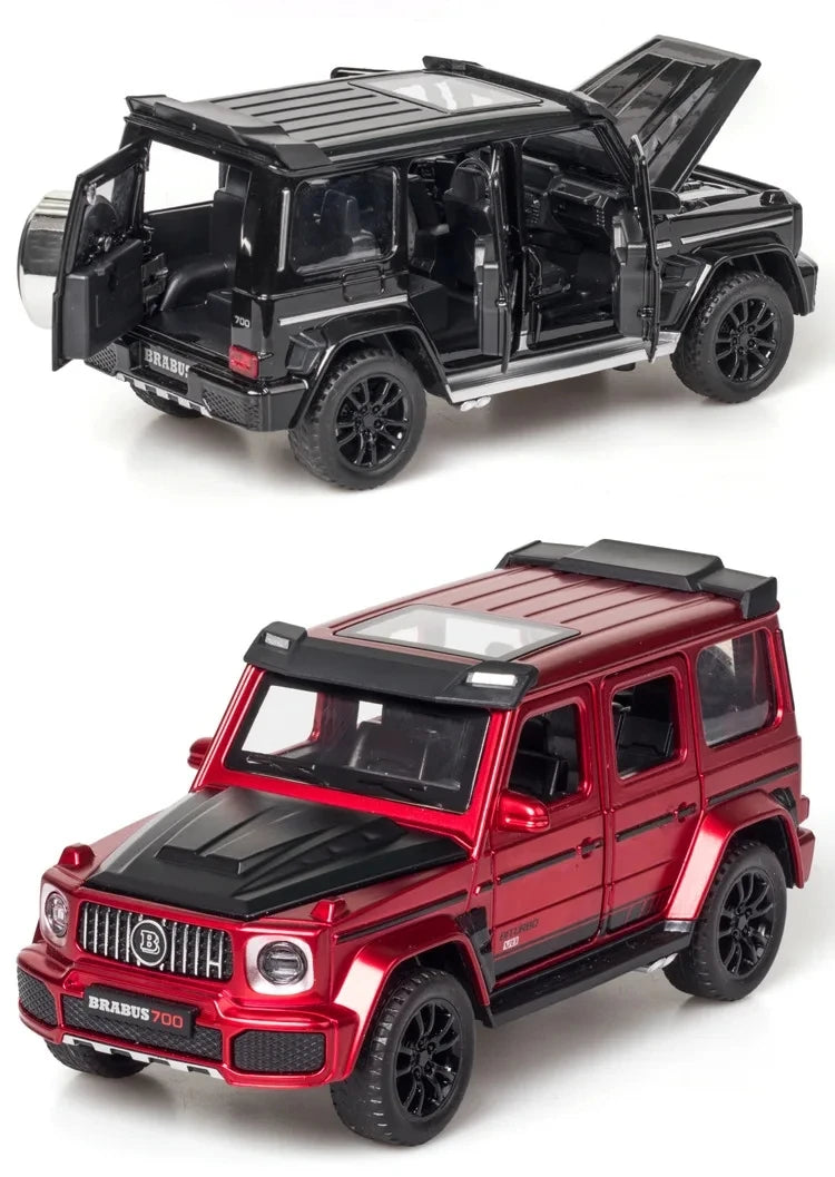 1/32 G700 Alloy Car Model Simulation Toy Diecast Vehicles Off-road SUV With Sound N Light Collectible Kids' Gift 111