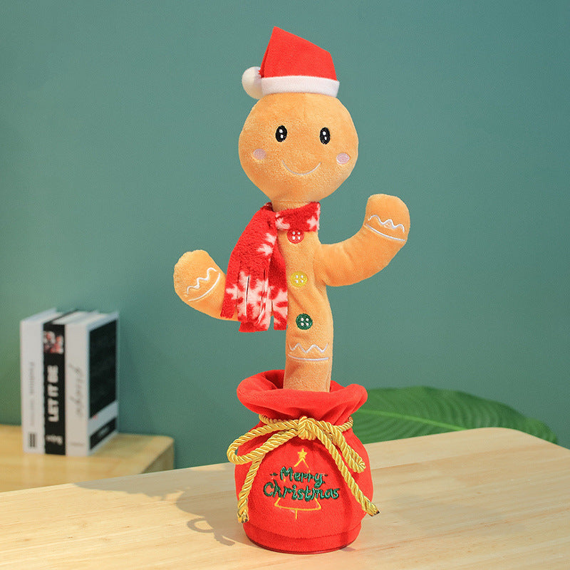 Dancing Christmas Toys Funny Tree Repeat Talking