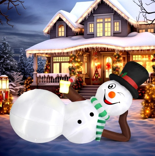 Funny Blow Up Yard Decorations With Built-in LED Lights